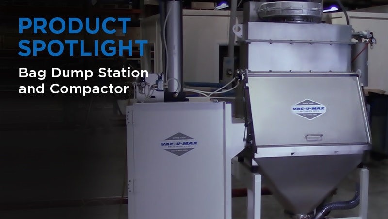 Product Spotlight: Bag Dump Station and Empty Bag Compactor