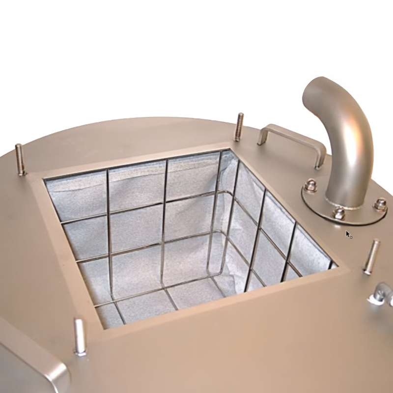 Model 55AF Single Venturi HEPA Vacuum in Stainless Steel