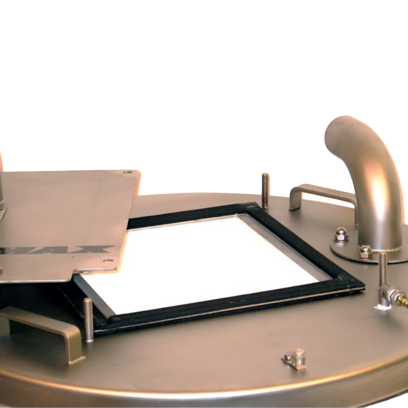 Model 55AF Single Venturi HEPA Vacuum in Stainless Steel