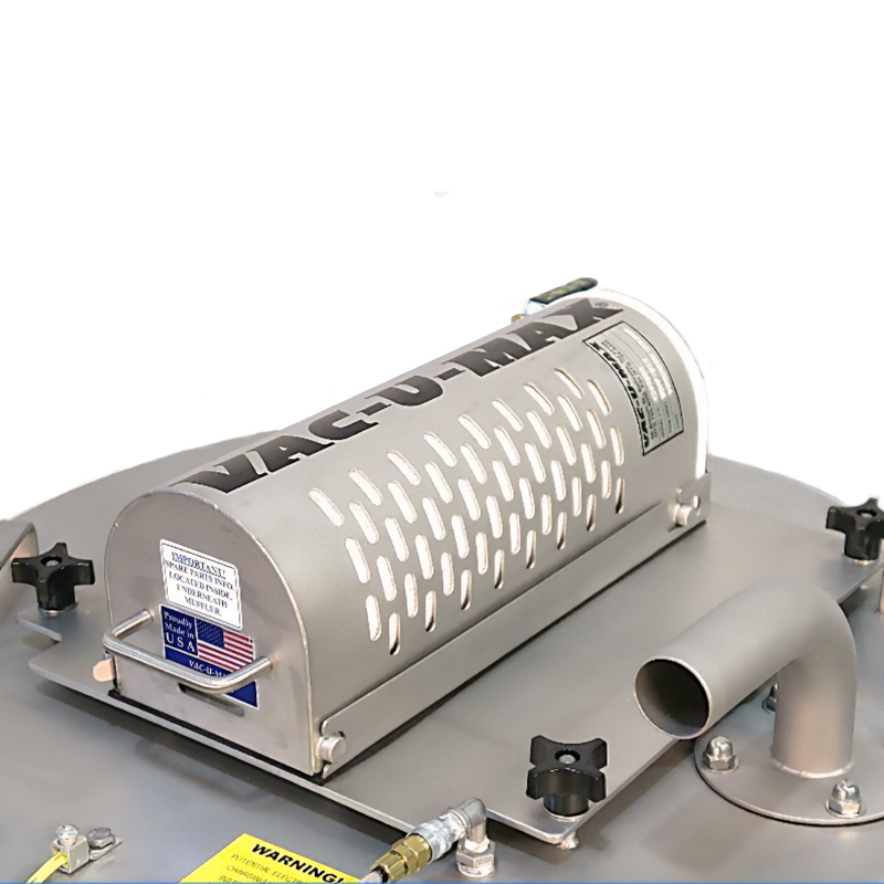 Model 55AF Single Venturi HEPA Vacuum in Stainless Steel