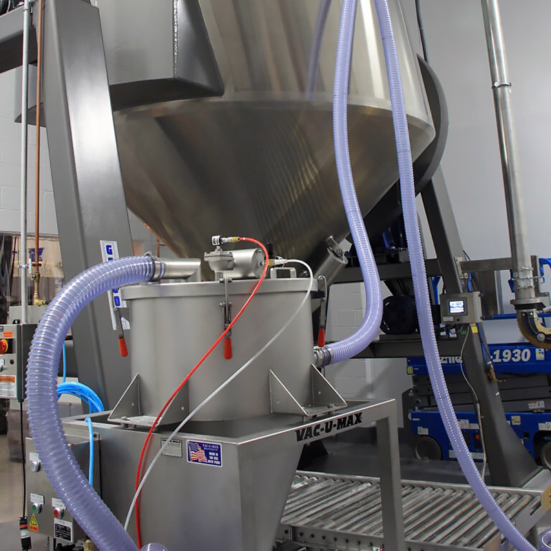 VAC-U-MAX Direct Charge Blender Loading Conveying System