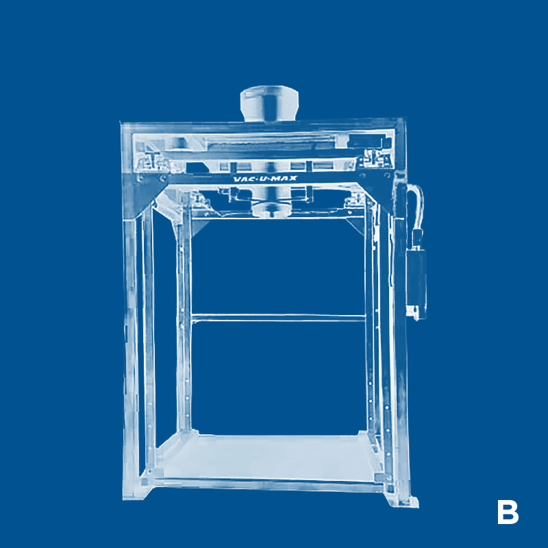 VAC-U-MAX Bulk Bag Loader Frame with Weighing Platform: MDL104130B