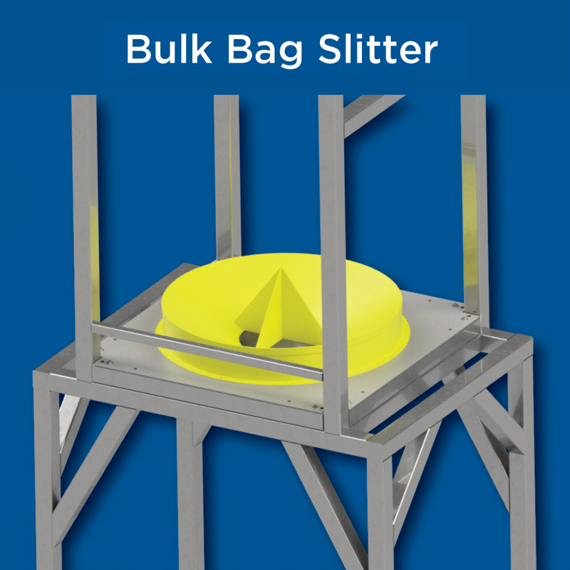Bulk Bag Slitter option on Bulk Bag Unloader