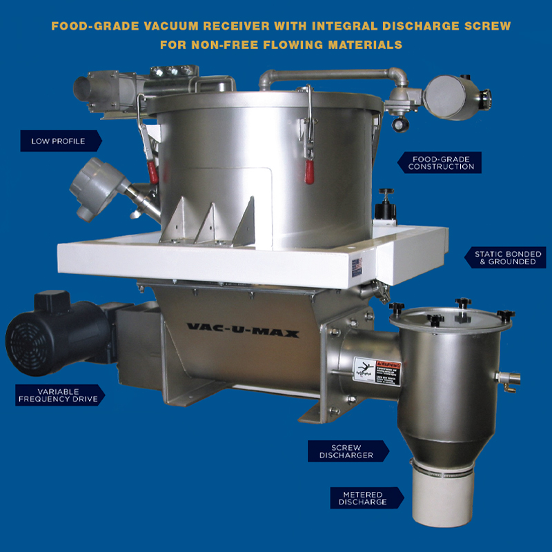 Food Grade Vacuum Receiver