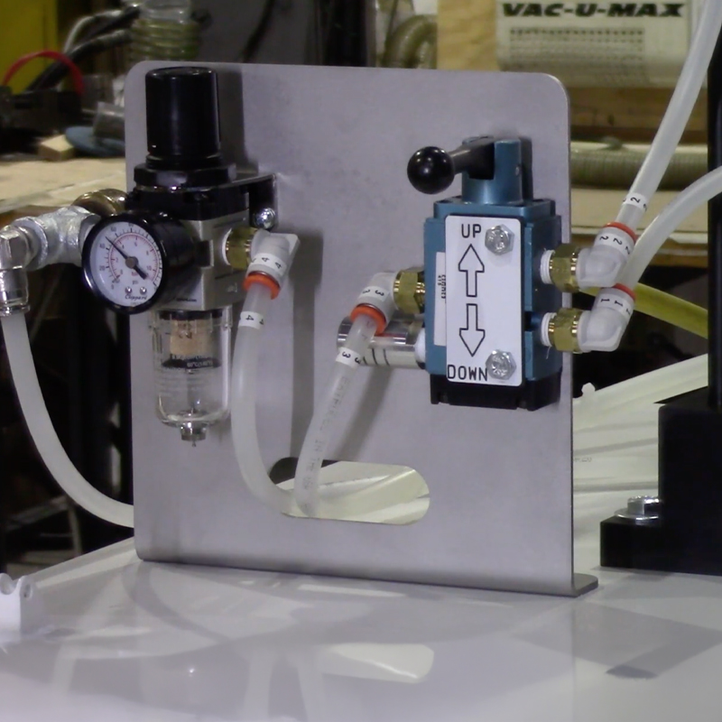 VAC-U-MAX Pneumatic Empty Bag Compactor Control