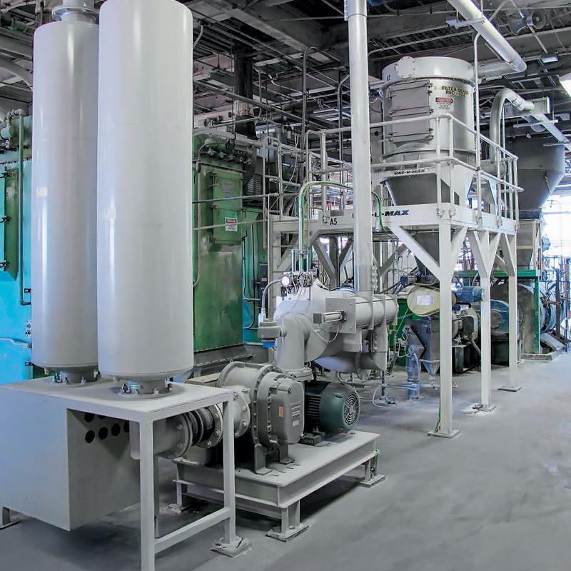 Pneumatic Conveyor for Plastics Processor