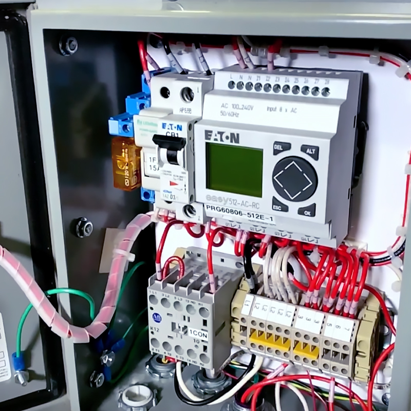 VAC-U-MAX control panel for a pneumatic conveying system
